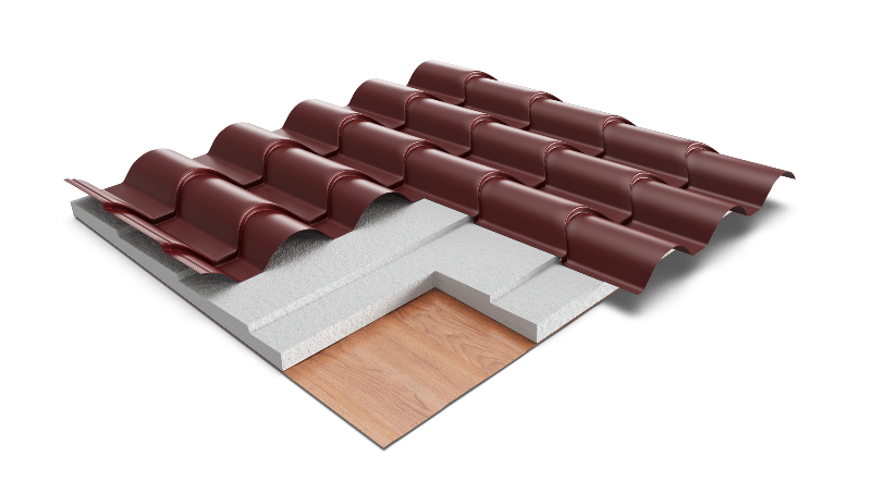 Telha Colonial Termoacústica